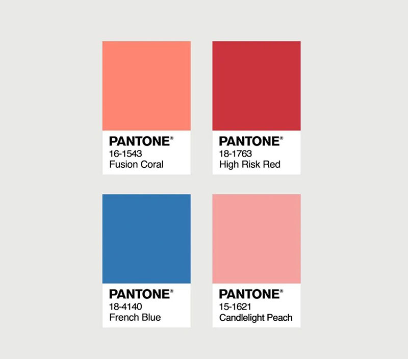 pantone調色板