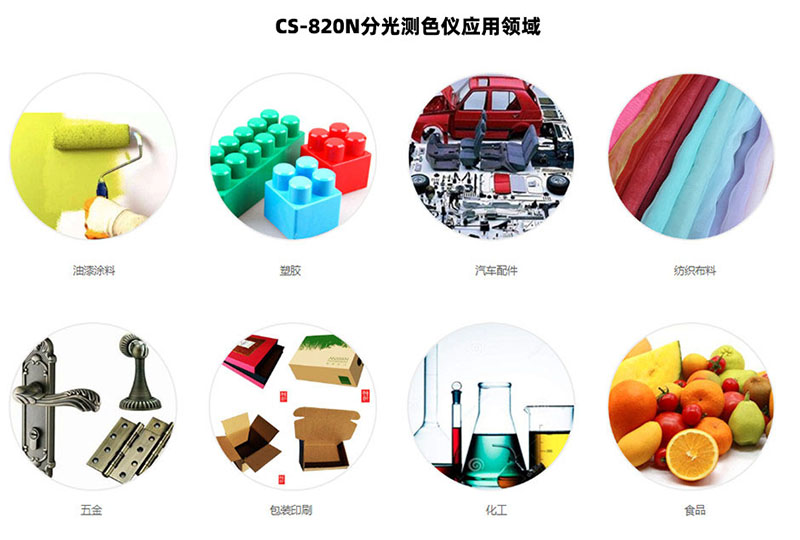 CS-820N分光測(cè)色儀應(yīng)用領(lǐng)域