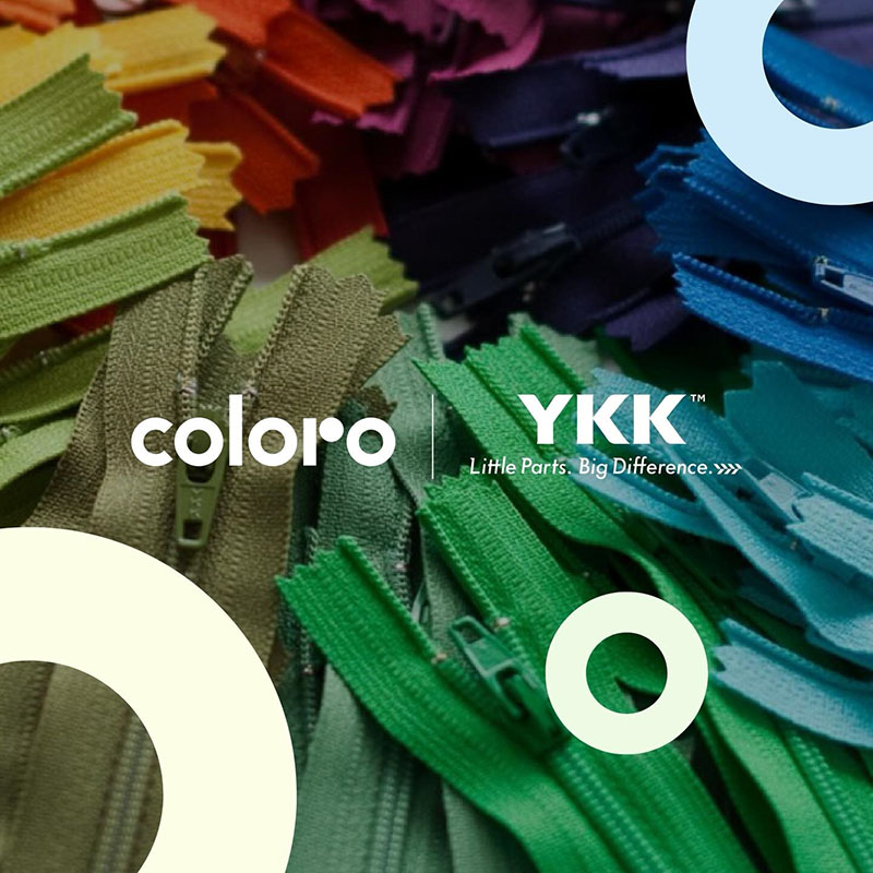 coloro與ykk合作